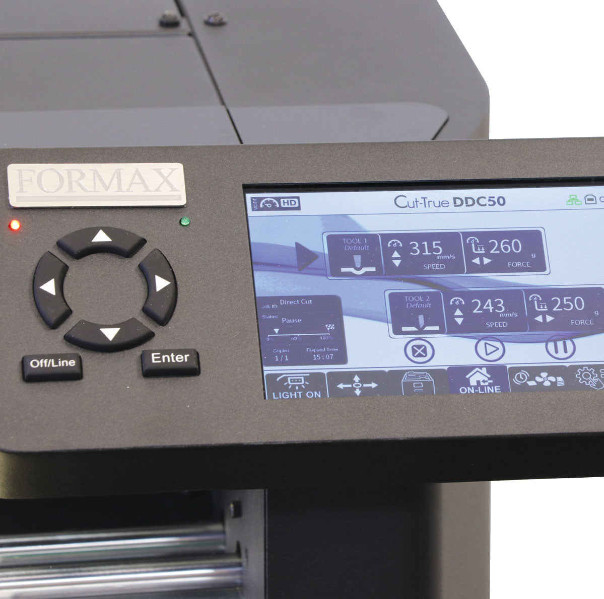 FORMAX Cut-True DDC50 Automatic High-Speed Digital Die Cutter with PC Workstation and Cut-True Pro Production Software