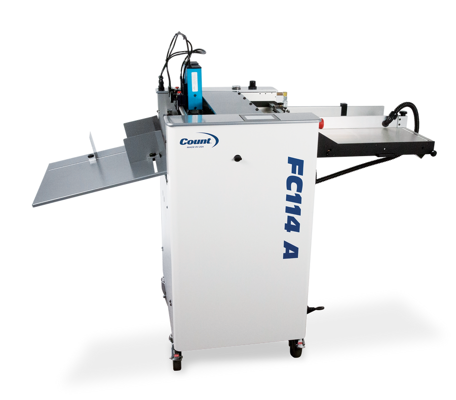 COUNT FC114A Air-Fed Creaser Perforator & Numbering Machine
