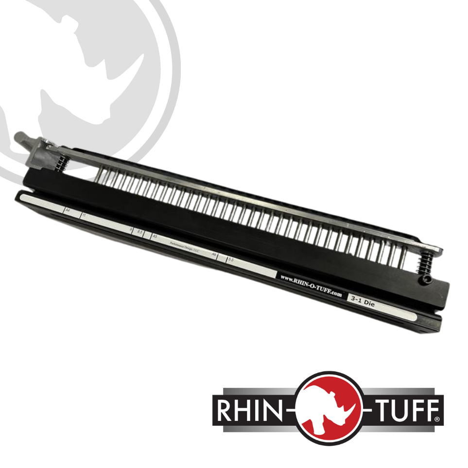 Rhin-O-Tuff HD7725 Ultima Heavy-Duty Electric Punch with Interchangeable Die