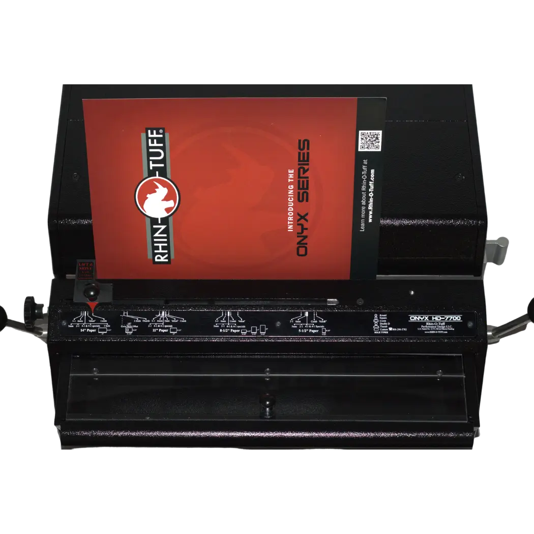 Rhin-O-Tuff HD7725 Ultima Heavy-Duty Electric Punch with Interchangeable Die