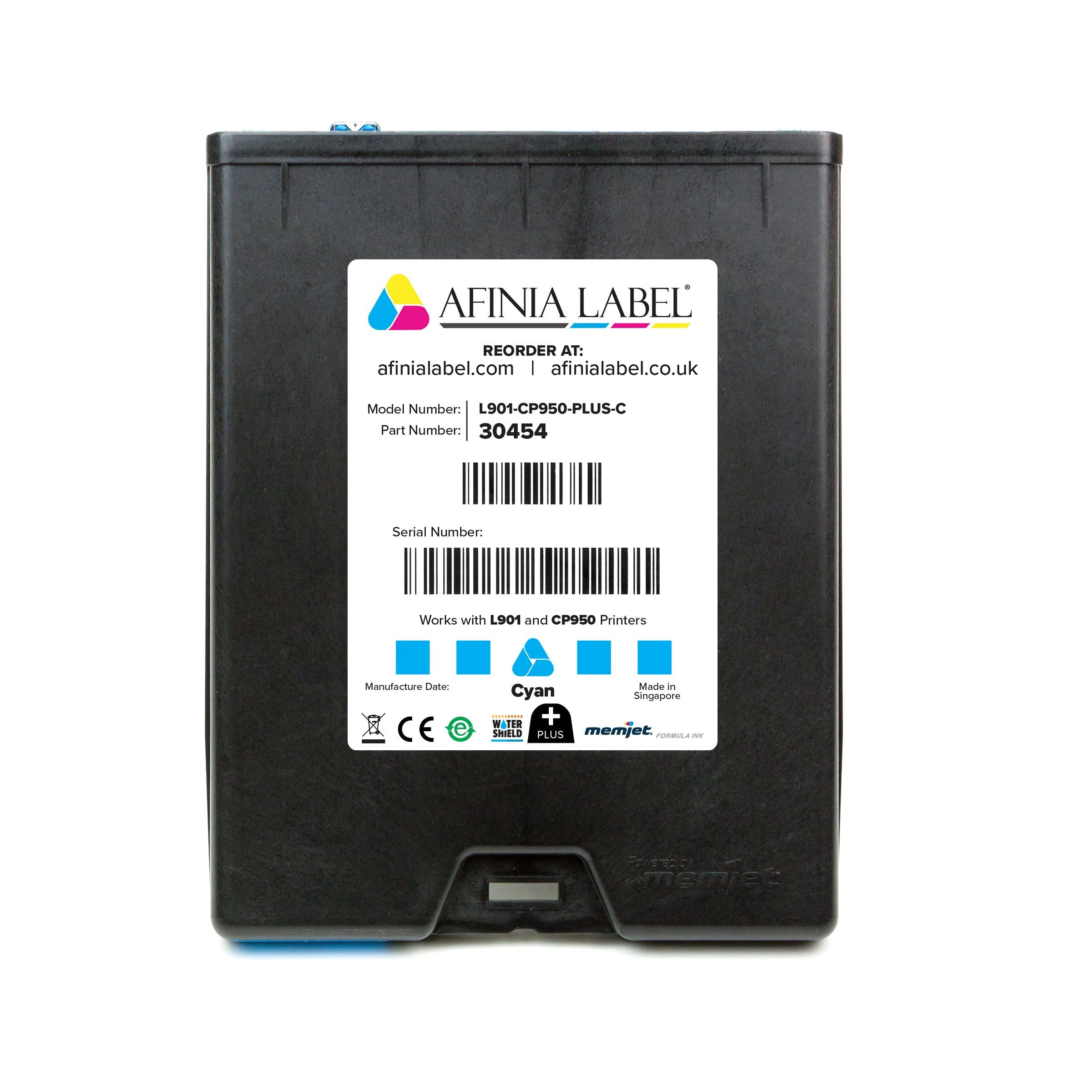 AFINIA LABEL L901/CP950 Plus Waterproof Memjet Ink Cartridges