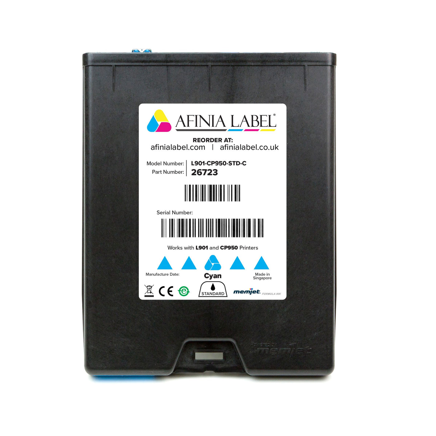 AFINIA LABEL L901/CP950 Standard Memjet Ink Cartridges
