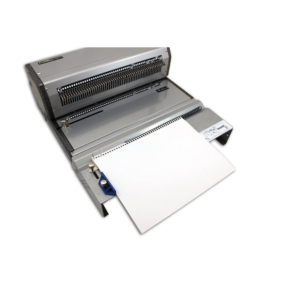 Akiles CoilMac-M Plus Manual Coil Punch with EZ Inserting Table- Oval Holes