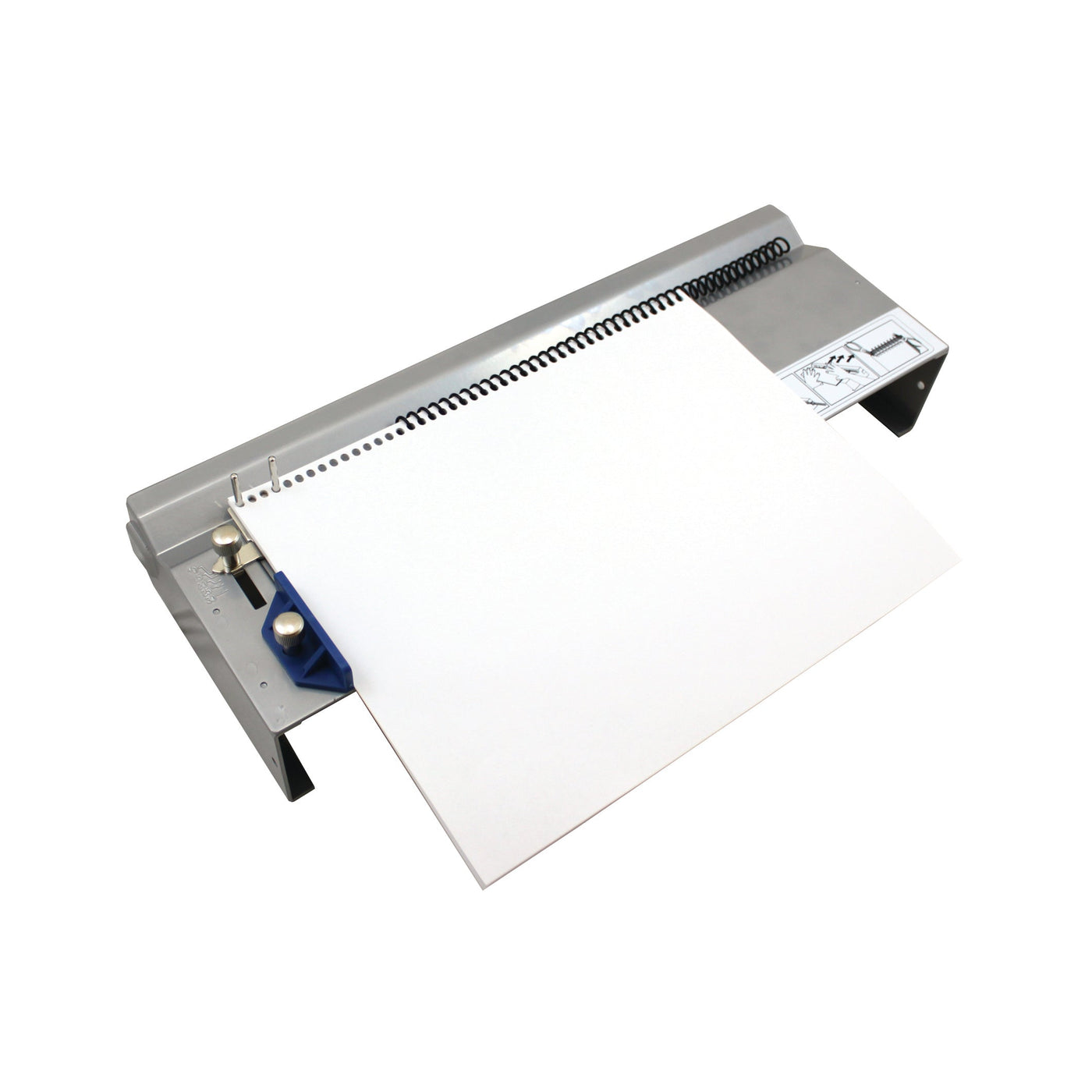 Akiles CoilMac-M Manual Coil Punch with EZ Inserting Table- Round Holes