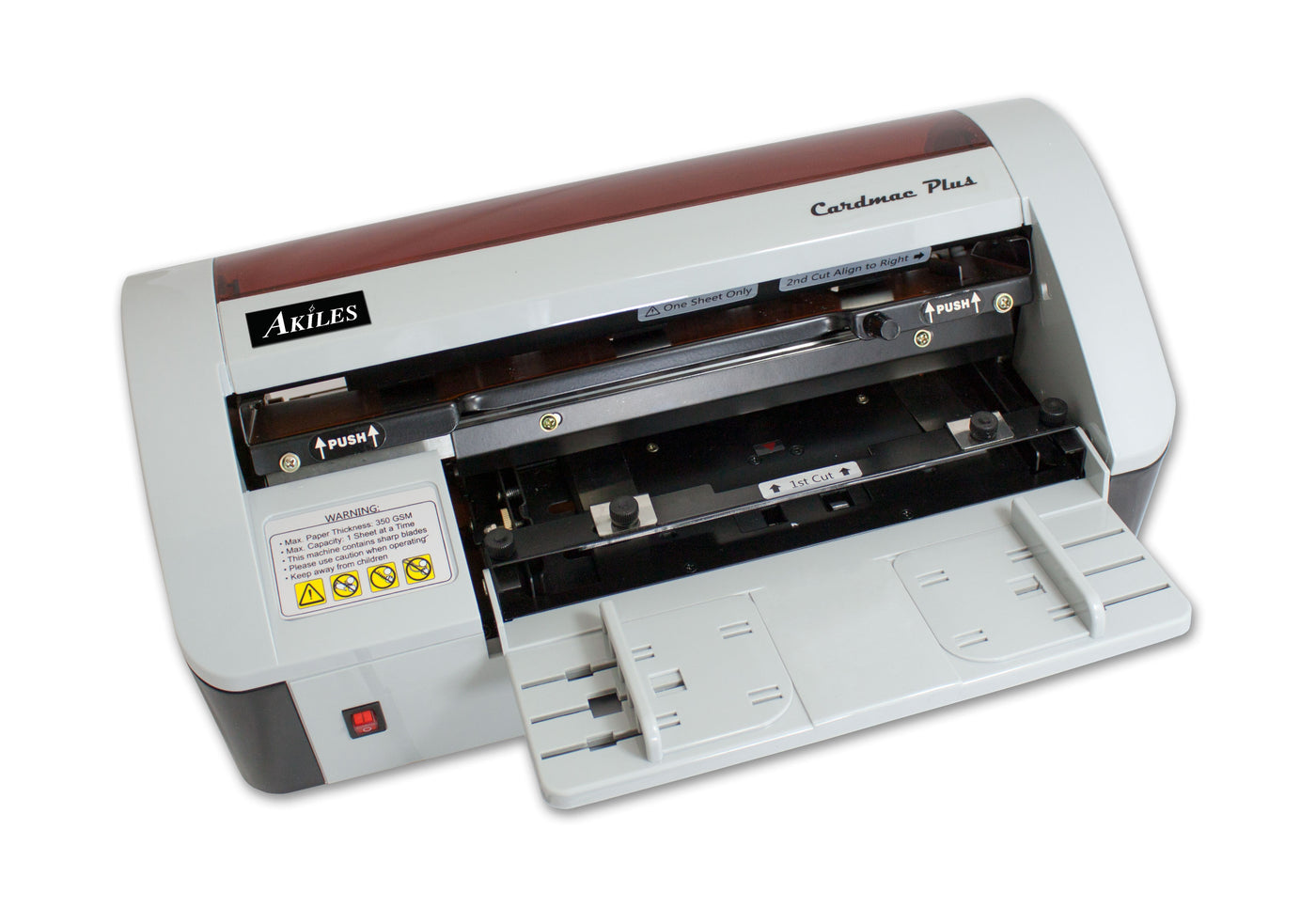 Akiles CardMac Plus Electric & Manual Business Card Slitter