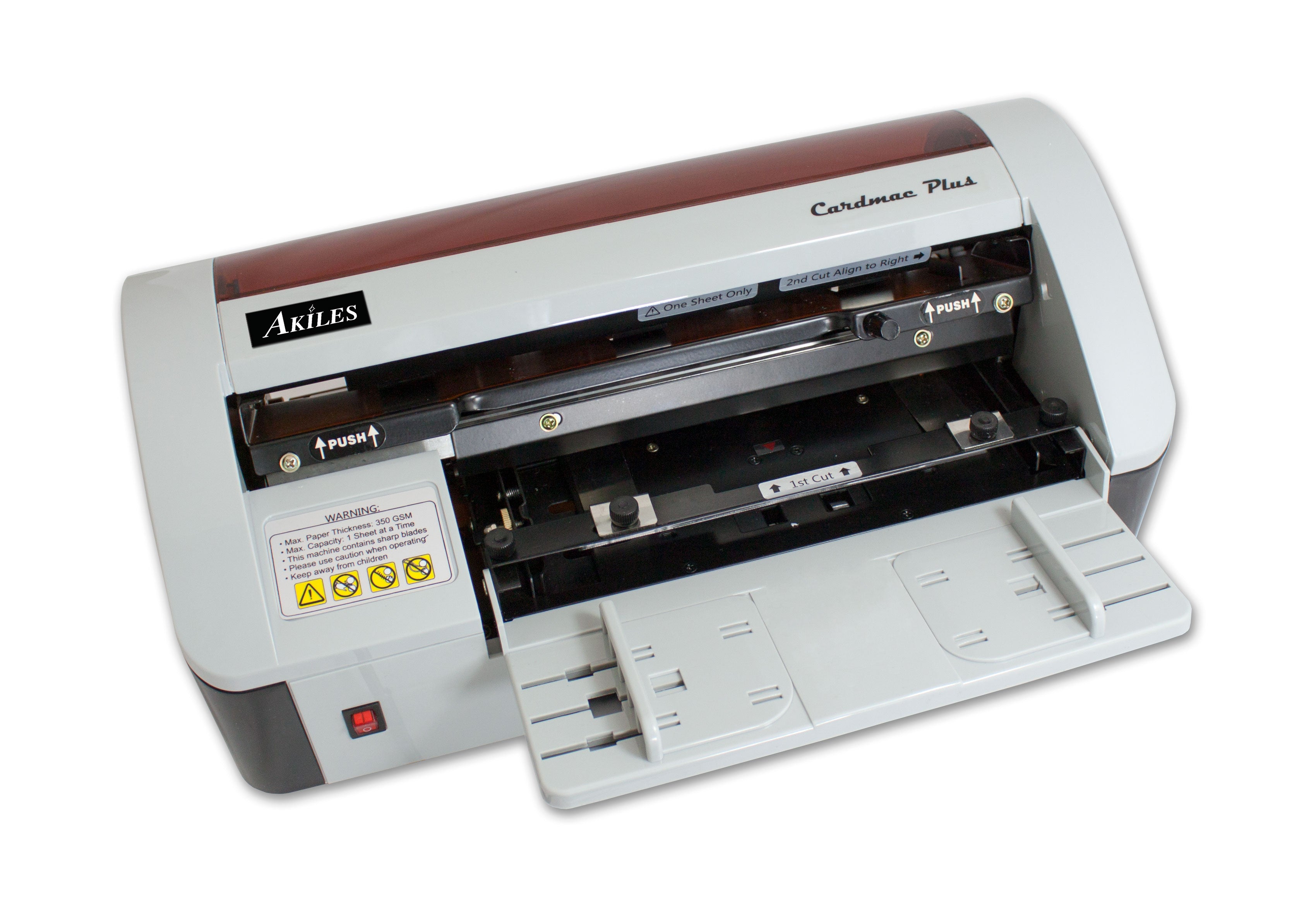 Akiles CardMac Plus Electric & Manual Business Card Slitter