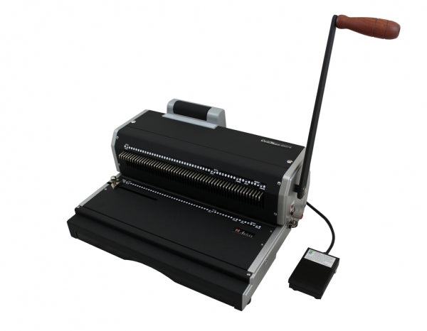 Akiles CoilMac-ER PLUS Manual Coil Punch with Electric Coil Inserter- Oval Holes