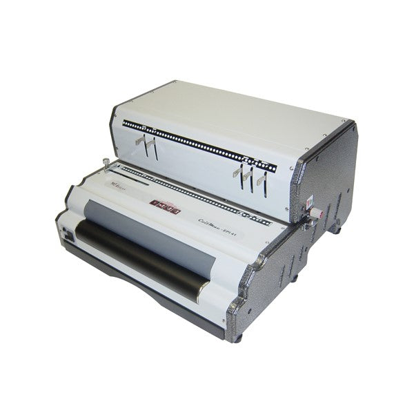 Akiles CoilMac-EPI Electric Coil Punch, Electric Inserter and Manual Crimper - Round holes