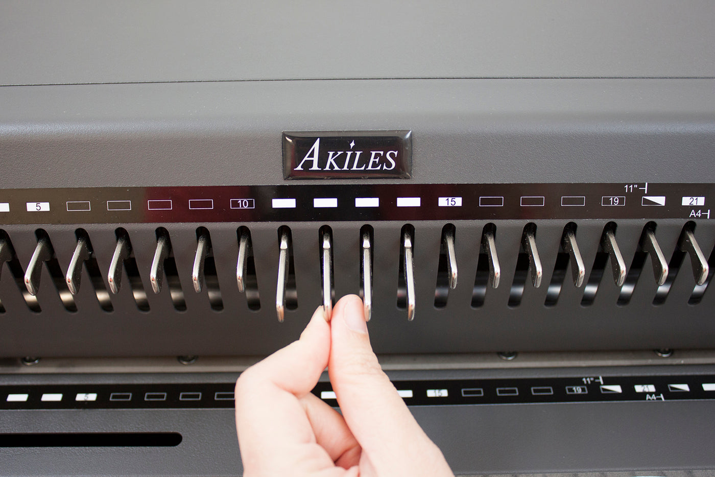 Akiles CombMac-EX All-In-One Electric Comb Binding Machine