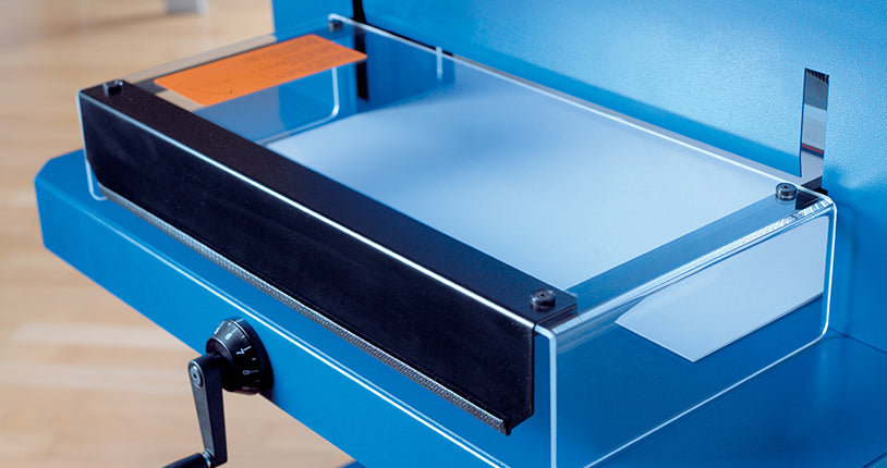 DAHLE 848 18 5/8" Heavy Duty Stack Cutter with Optional Stand