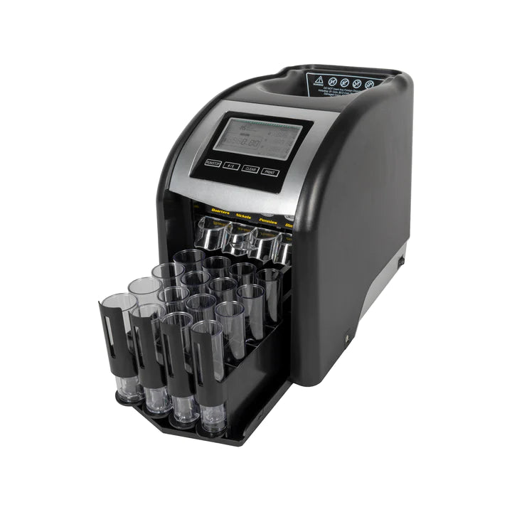 ROYAL SOVEREIGN FS-44N, Coin Counter with Value Display, Four Row