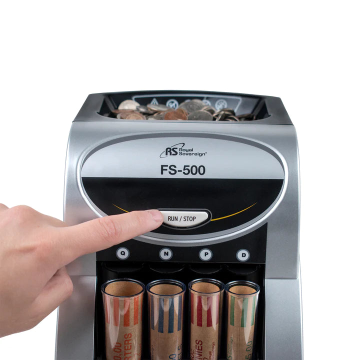 ROYAL SOVEREIGN FS-500, Coin Sorter, One Row