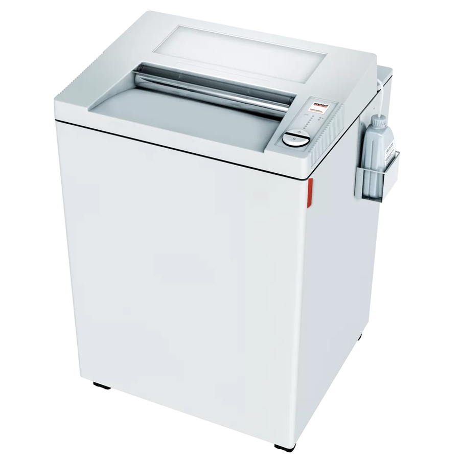MBM DESTROYIT 4002 Heavy Duty Office Paper Shredder - Security Level P-2 Strip-Cut 44 gal