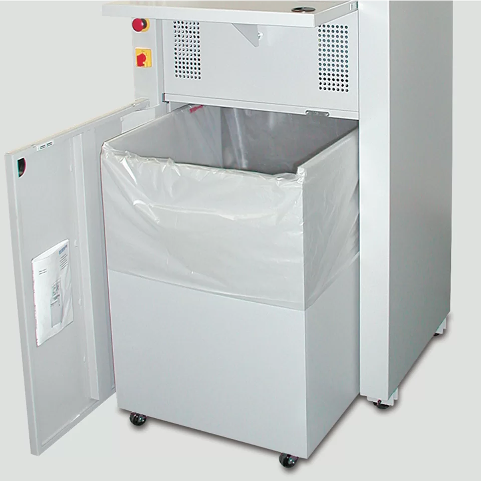 MBM DESTROYIT 4606 High Capacity Shredder - Security Level P-3/P-5 Cross-Cut 61 gal