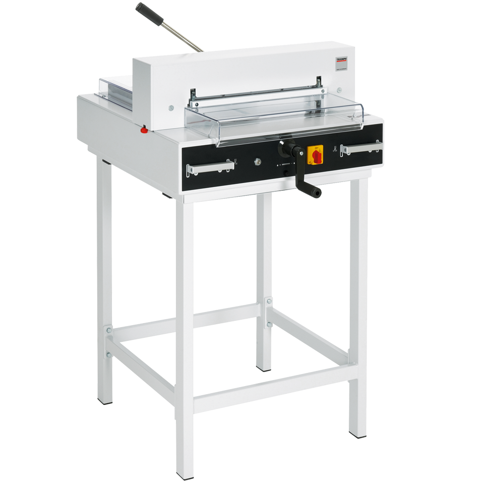 MBM Triumph 4315 16 7/8" Semi-Automatic Paper Cutter with Optional Stand