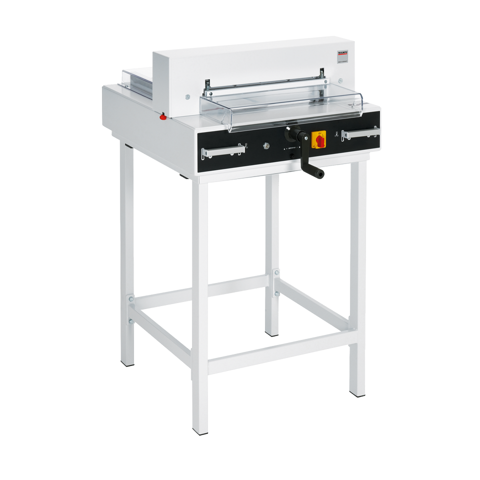 MBM Triumph 4350 16 7/8" Automatic Paper Cutter with Optional Stand