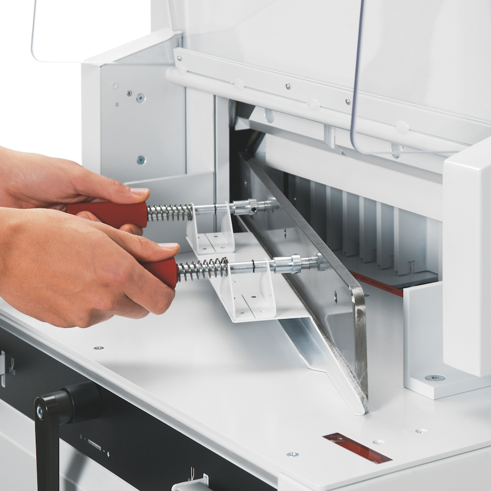 MBM Triumph 4850 18 5/8" Automatic Paper Cutter with Digital Display