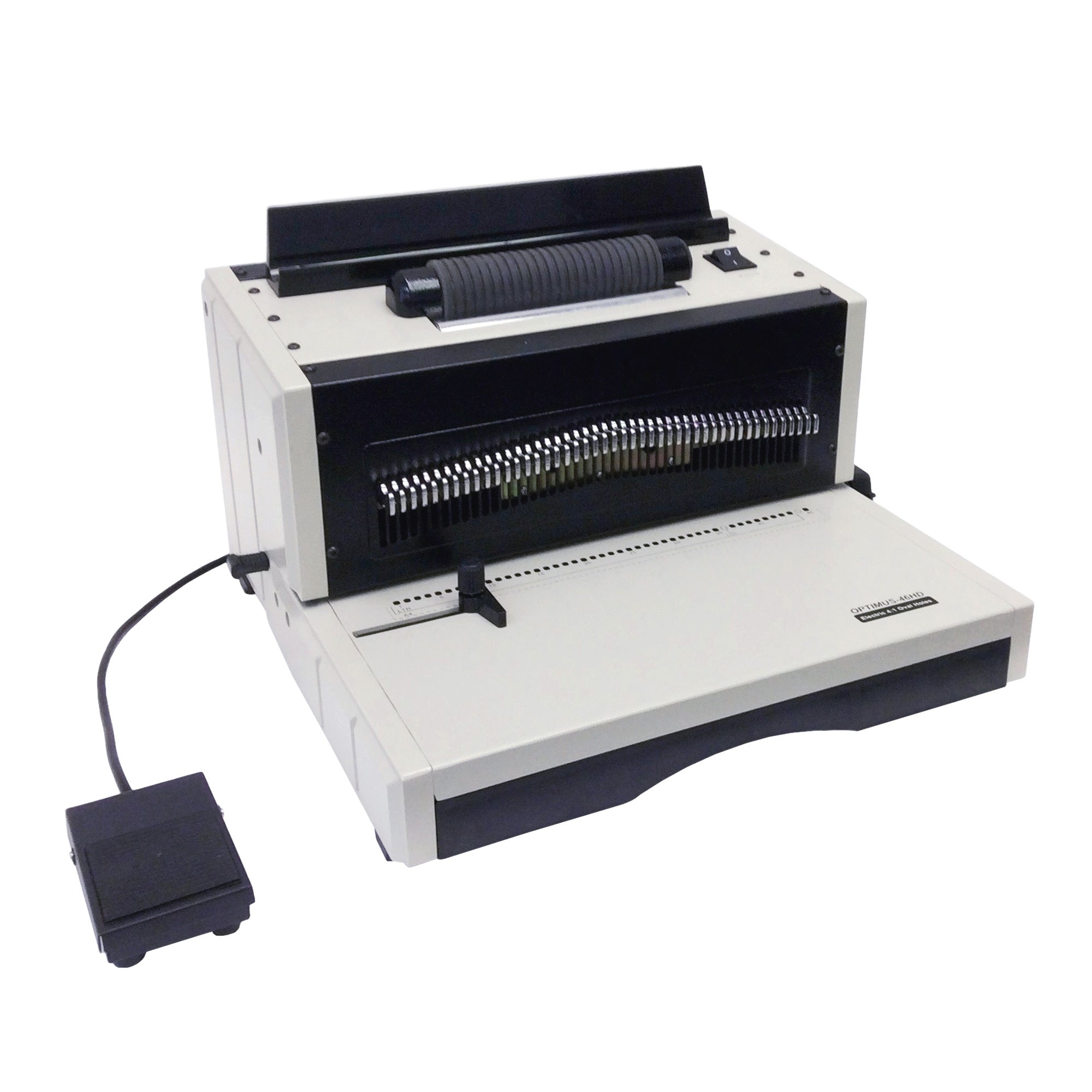 Tamerica Optimus-46HD Heavy-Duty Electric Coil Puncher & Inserter
