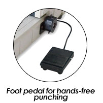 Tamerica Optimus-46HD Heavy-Duty Electric Coil Puncher & Inserter