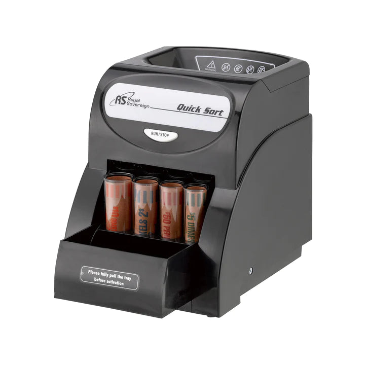 ROYAL SOVEREIGN QS-2AN, Electric Coin Counter, One Row