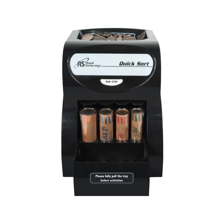 ROYAL SOVEREIGN QS-2AN, Electric Coin Counter, One Row