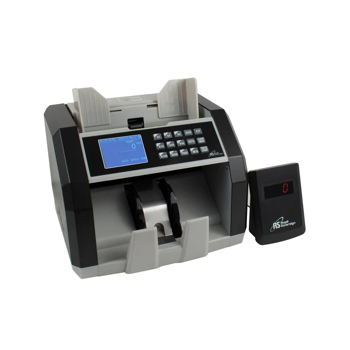 ROYAL SOVEREIGN RBC-ED250, Bill Counter with Value Detection, Counterfeit Identification