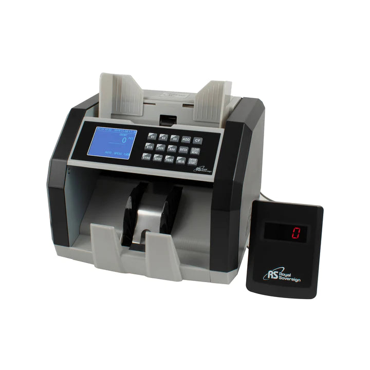 ROYAL SOVEREIGN RBC-ED250, Bill Counter with Value Detection, Counterfeit Identification