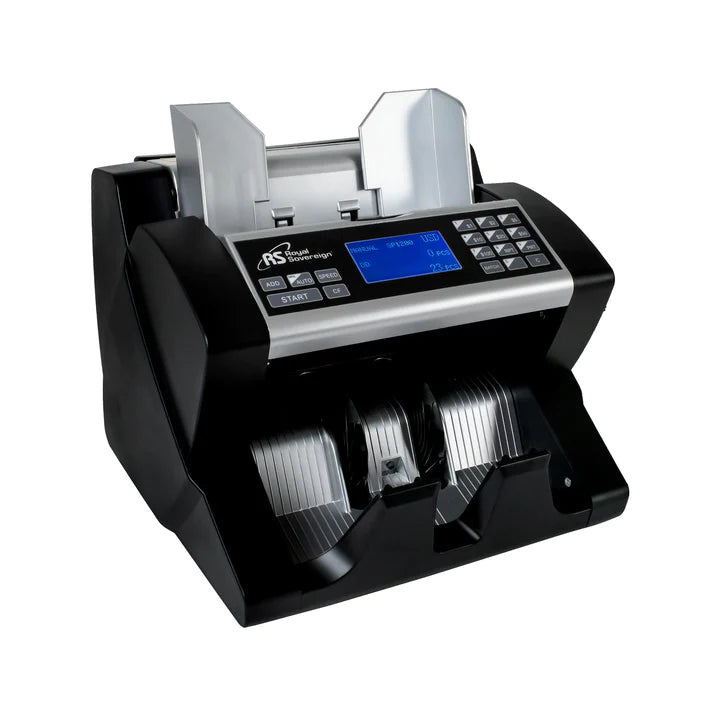 ROYAL SOVEREIGN RBC-ED350, Bill Counter with Value Detection, Counterfeit Identification