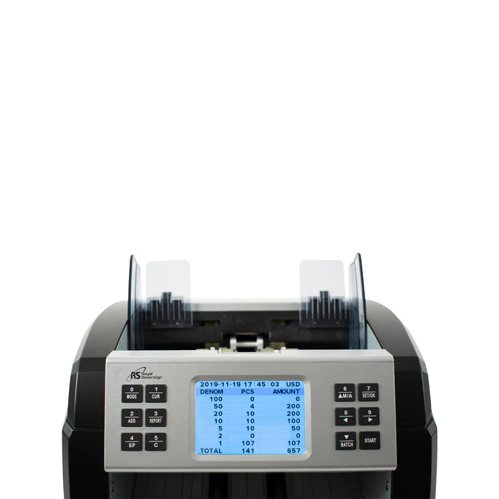 ROYAL SOVEREIGN RBC-EP1600, Bill Counter with Value Discrimination, Counterfeit Identification