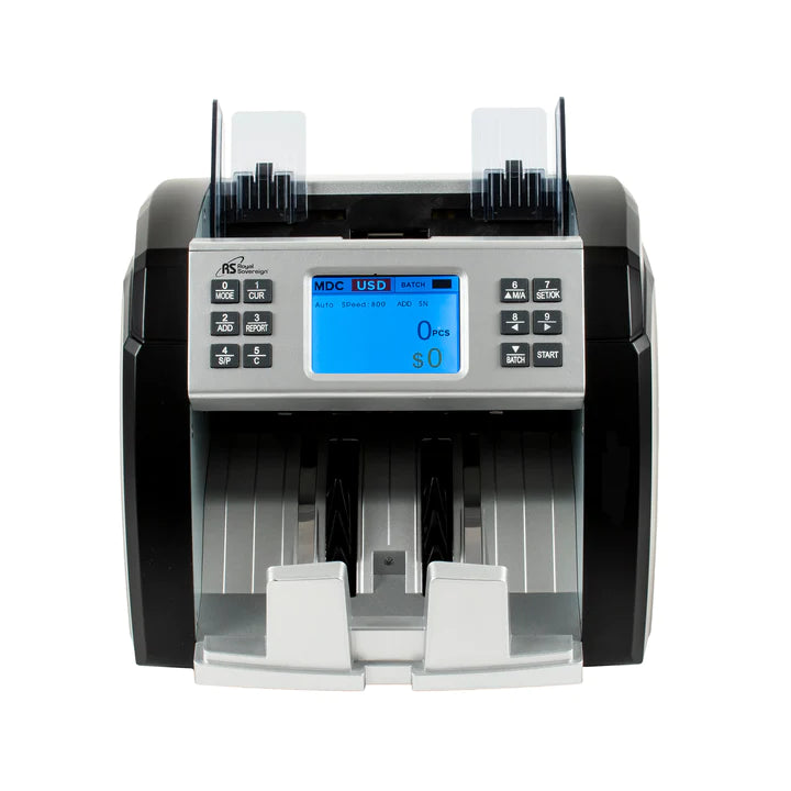 ROYAL SOVEREIGN RBC-EP1600, Bill Counter with Value Discrimination, Counterfeit Identification