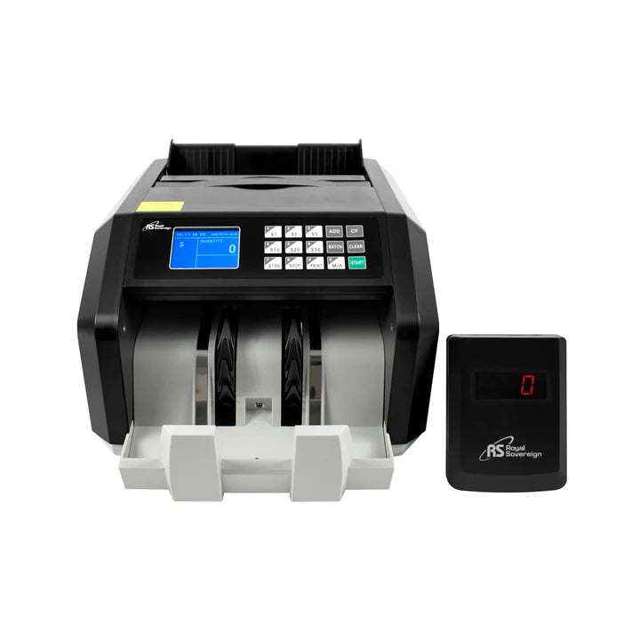 ROYAL SOVEREIGN RBC-ES250, Bill Counter with Value Detection, Counterfeit Identification