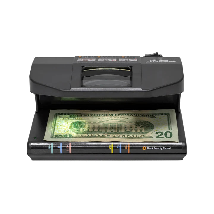 ROYAL SOVEREIGN RCD-3000, 4 Way Counterfeit Detector, with Magnifying Lens