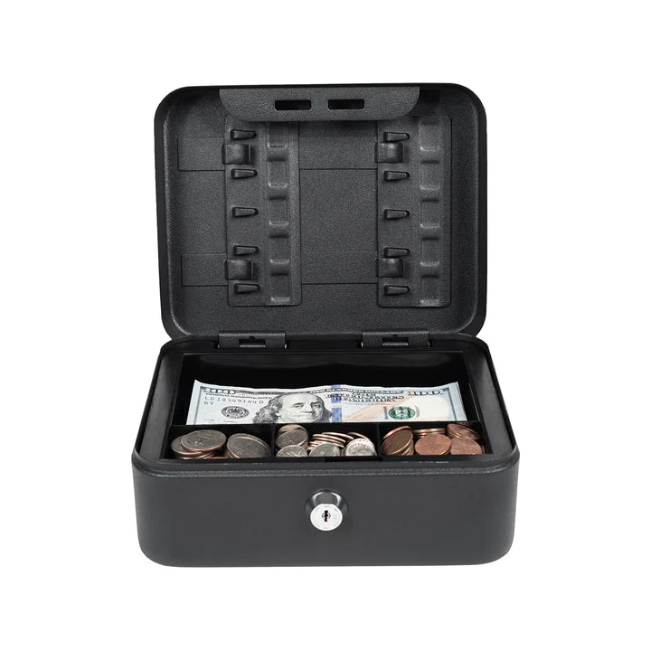 ROYAL SOVEREIGN RSCB-100, Compact Cash Box, Key Ring Slots