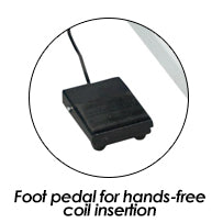 Tamerica Optimus-46i Manual Coil Puncher with Electric Inserter