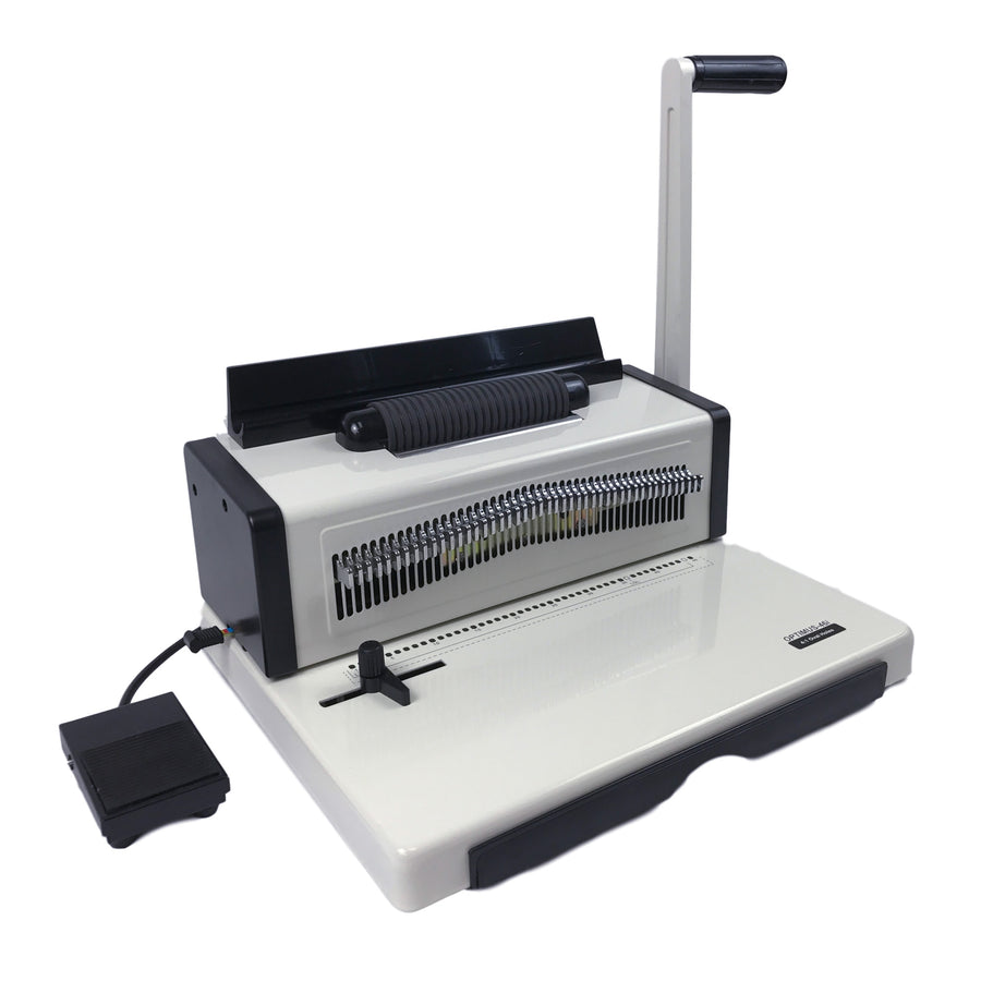 Tamerica Optimus-46i Manual Coil Puncher with Electric Inserter