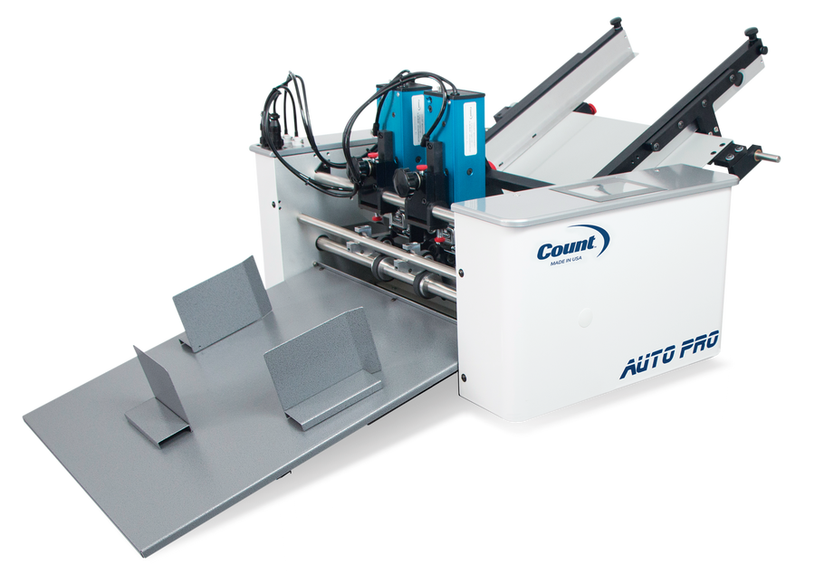 COUNT Auto Pro Friction-Fed High Volume Automatic Numbering Perforator & Scorer