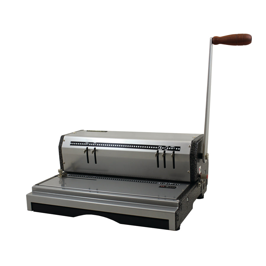 Akiles CoilMac-M Manual Coil Punch with EZ Inserting Table- Round Holes