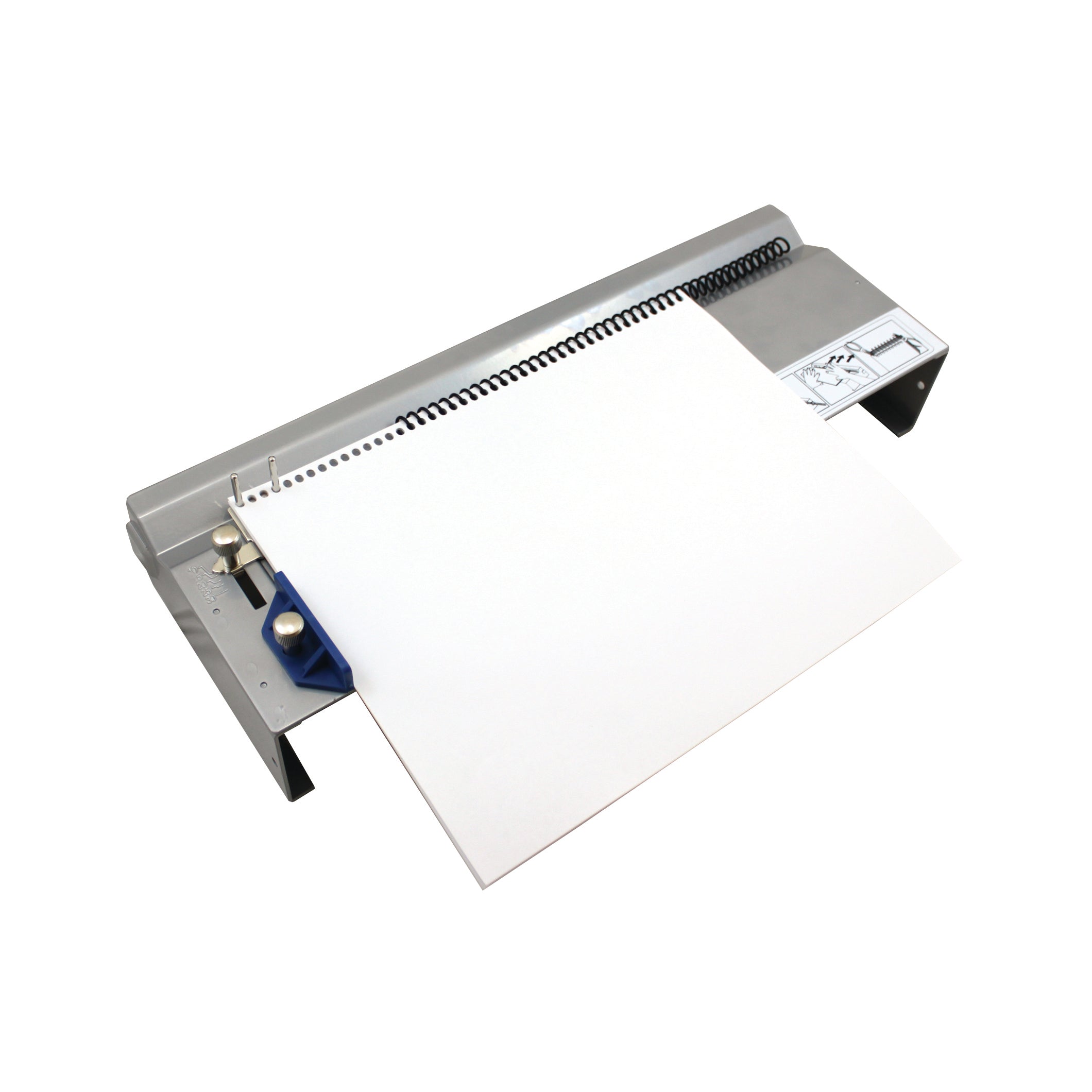 Akiles CoilMac-M Manual Coil Punch with EZ Inserting Table- Round Holes