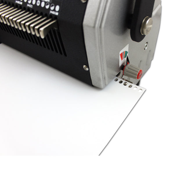 Akiles CoilMac-ER Manual Coil Punch with Electric Coil Inserter- Round Holes