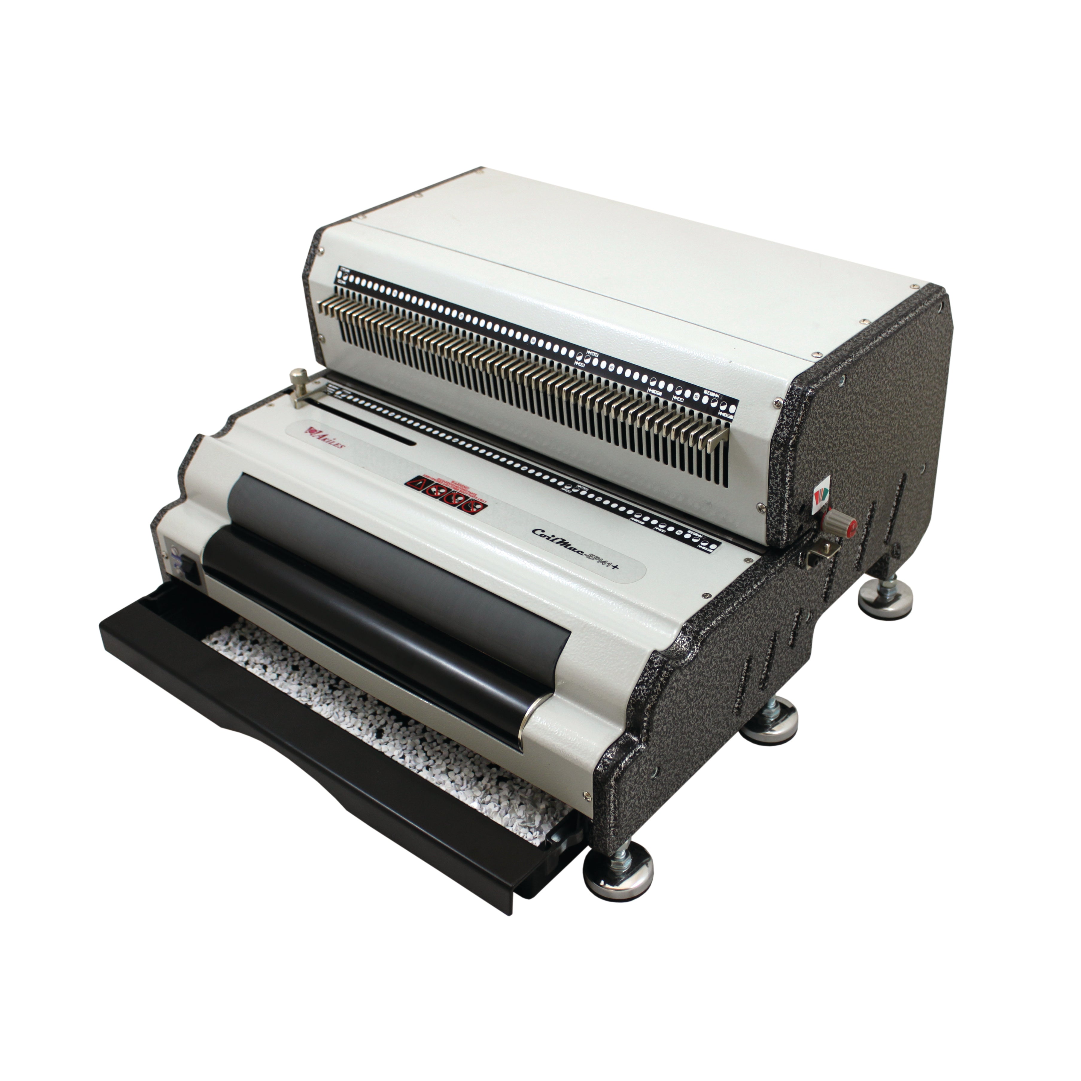 Akiles CoilMac-EPI+ Electric Coil Punch, Electric Inserter and Manual Crimper - Oval holes