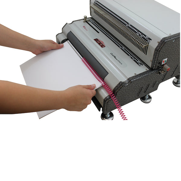 Akiles CoilMac-EPI+ Electric Coil Punch, Electric Inserter and Manual Crimper - Oval holes