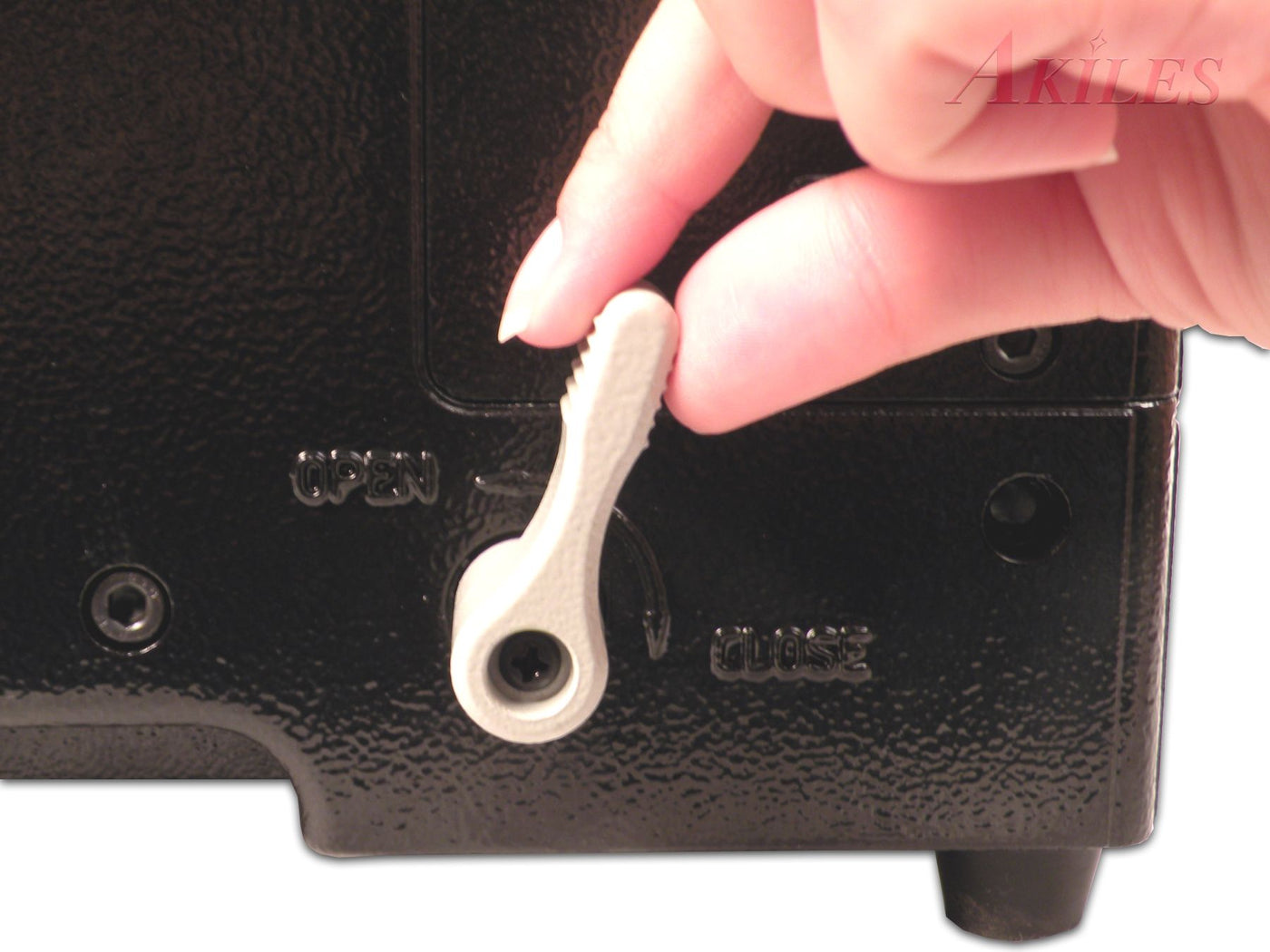 Akiles FlexiPunch-E Heavy-Duty Electric Modular Punch with Interchangeable Die Feature