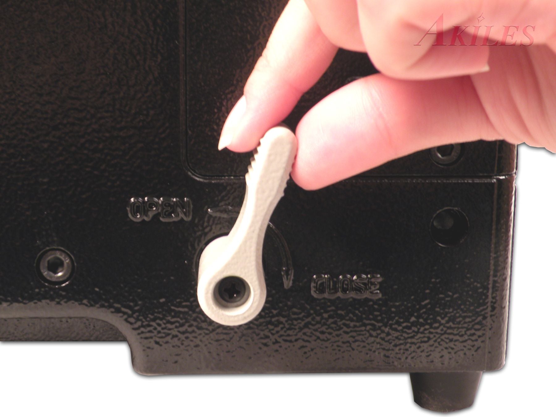 Akiles FlexiPunch-E Heavy-Duty Electric Modular Punch with Interchangeable Die Feature