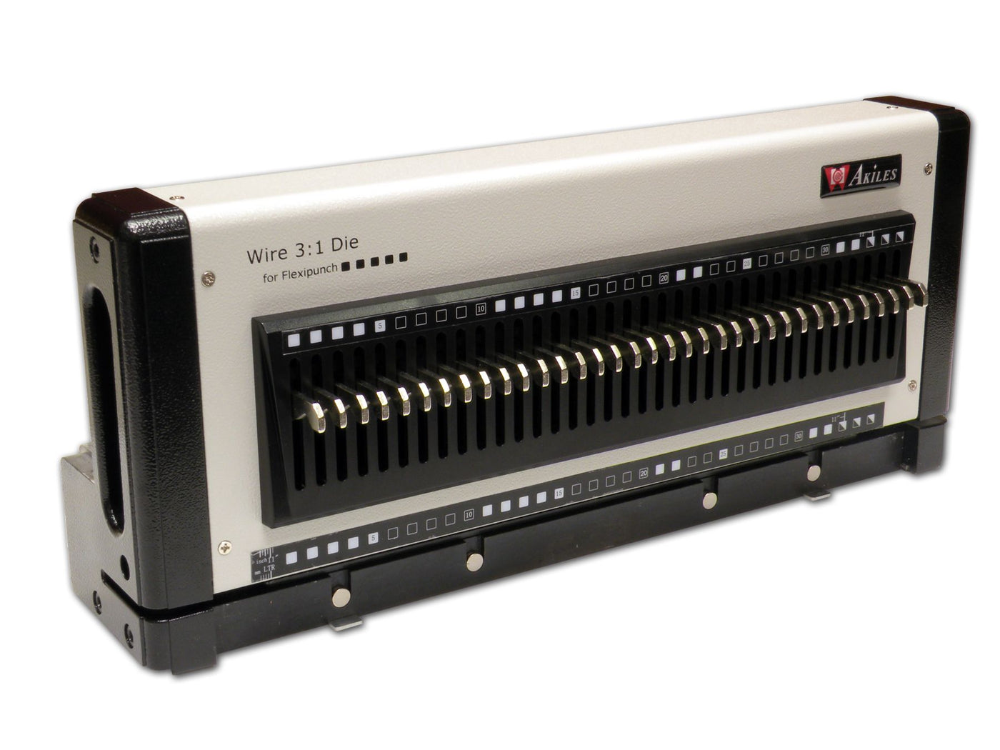 Akiles FlexiPunch-M Heavy-Duty Manual Modular Punch with Interchangeable Die Feature