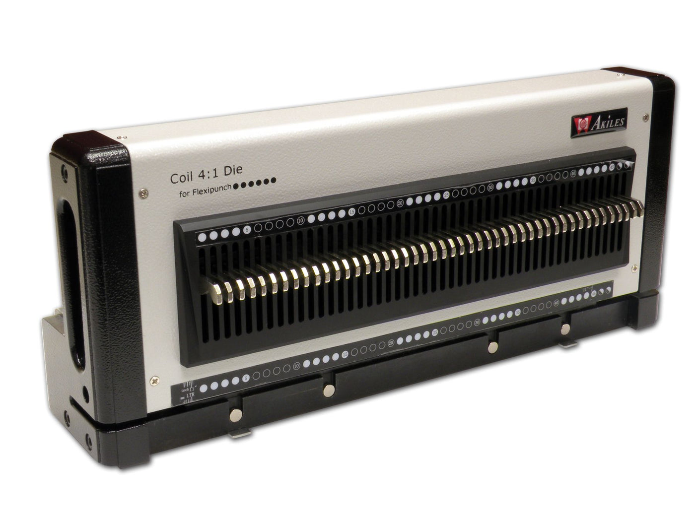 Akiles FlexiPunch-M Heavy-Duty Manual Modular Punch with Interchangeable Die Feature