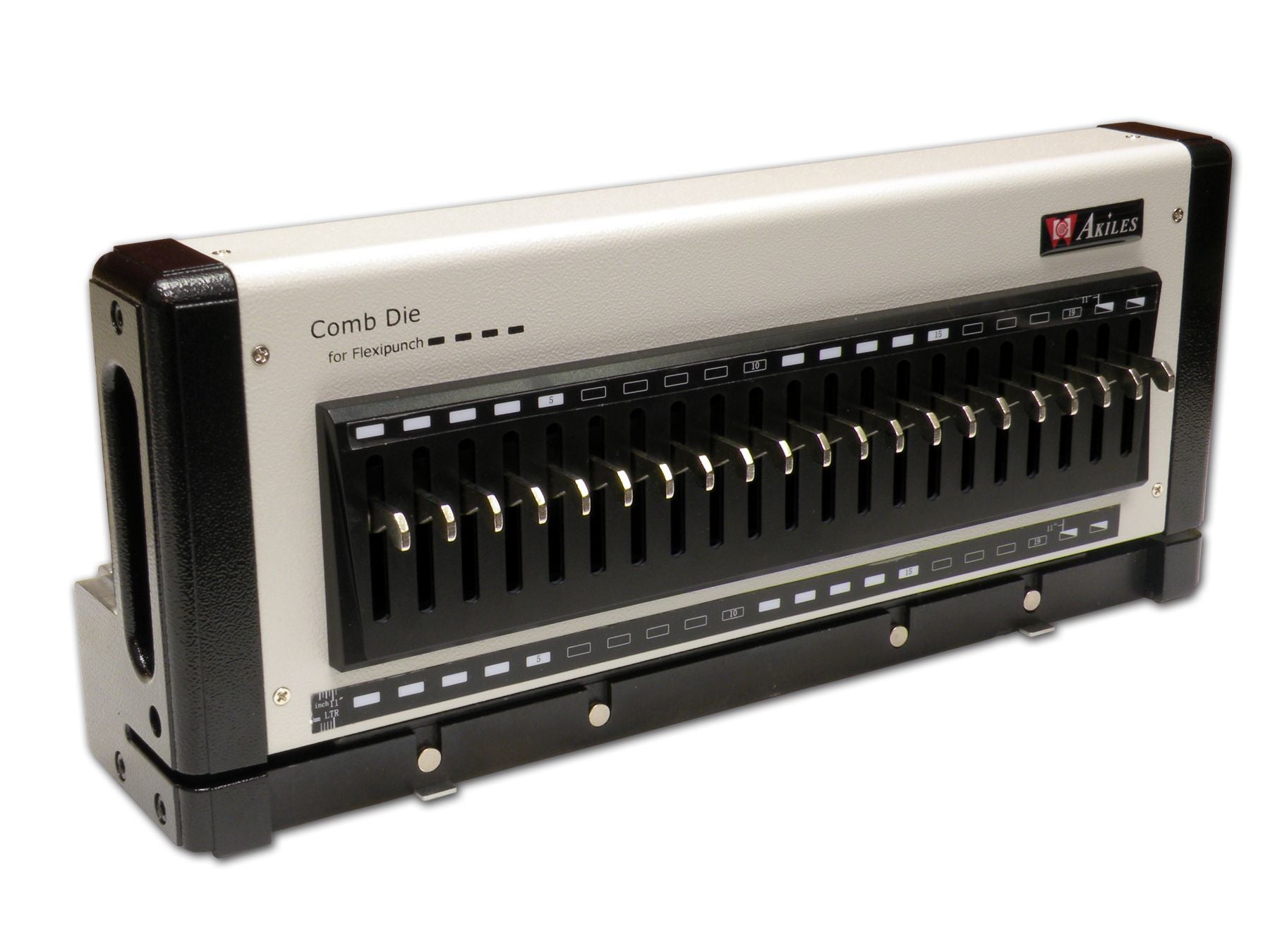 Akiles FlexiPunch-E Heavy-Duty Electric Modular Punch with Interchangeable Die Feature