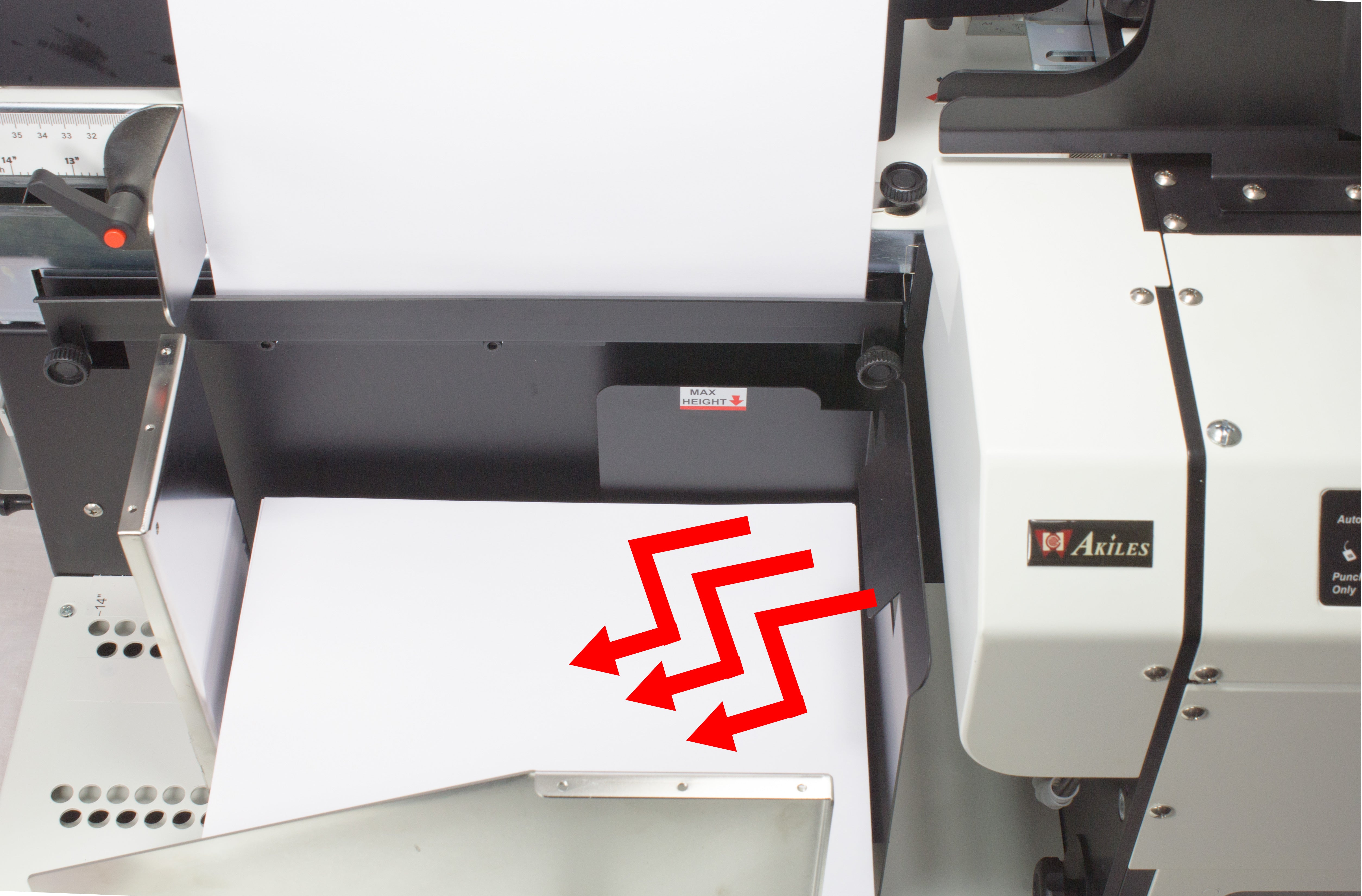 Akiles VersaMac Plus Commercial Grade Electric Modular Punch with Automatic Paper Ejector & Stacker