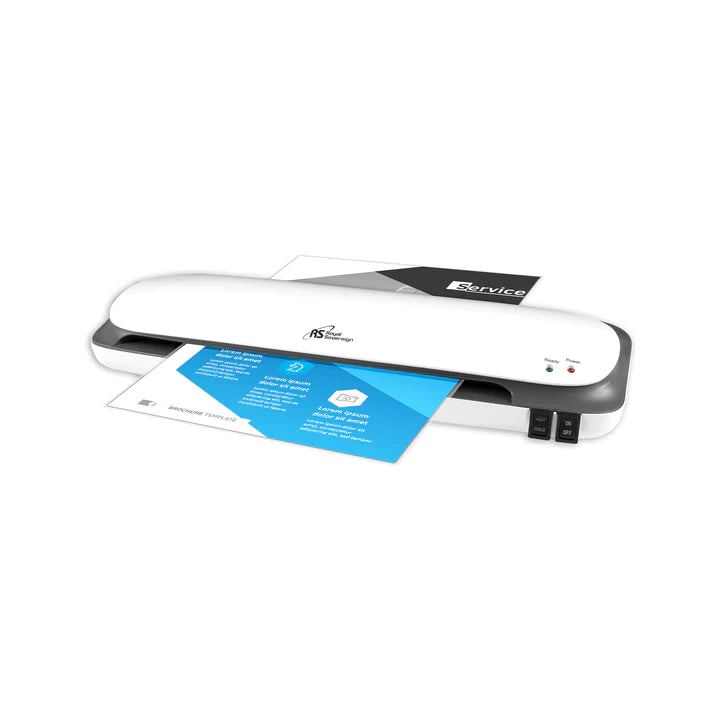 ROYAL SOVEREIGN CL-1223, 12” Entry Glass Top Cold & Hot Pouch Laminator