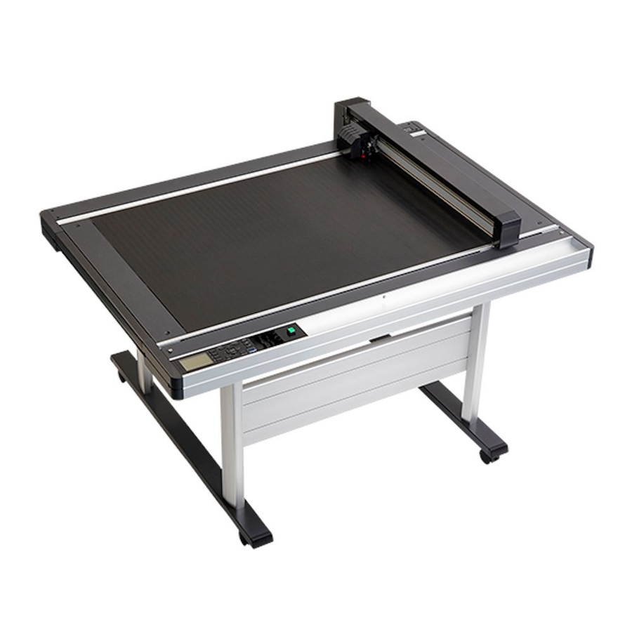 GRAPHTEC FCX4000-60 38.4" x 25.9" Flatbed Cutter & Plotter with ElectroStatic suction Hold-down & Optional Stand