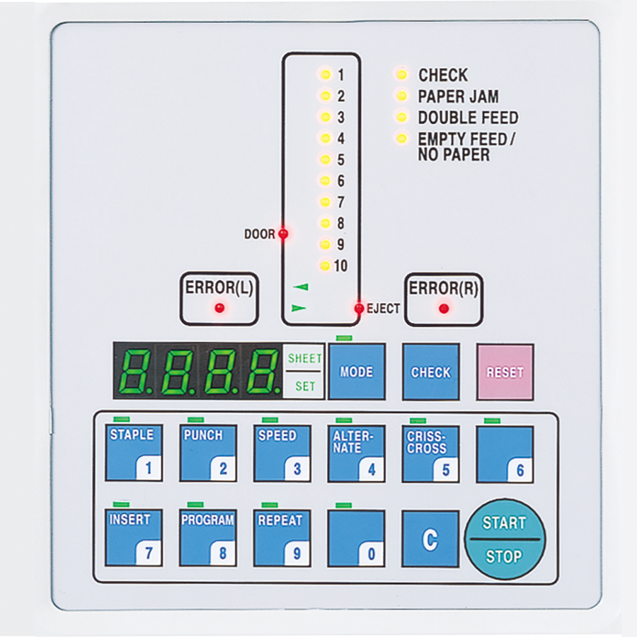 MBM FC10 PLUS Automatic 10-Bin Friction Collator